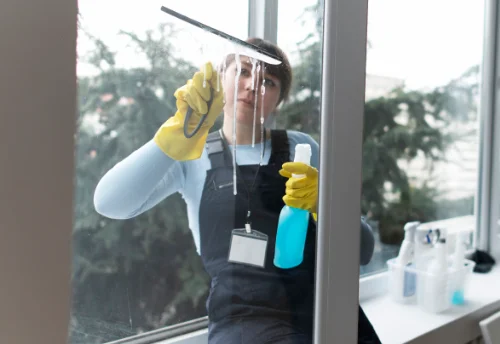 Nettoyage de vitres intérieures et extérieures à Bouëx